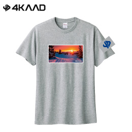 4KAAD　Tシャツ　グレー　Mサイズ